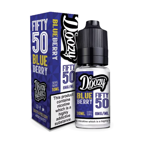 DOOZY - FIFTY 50 - HIEBERRY  - 10ML BOX OF 10 My Store
