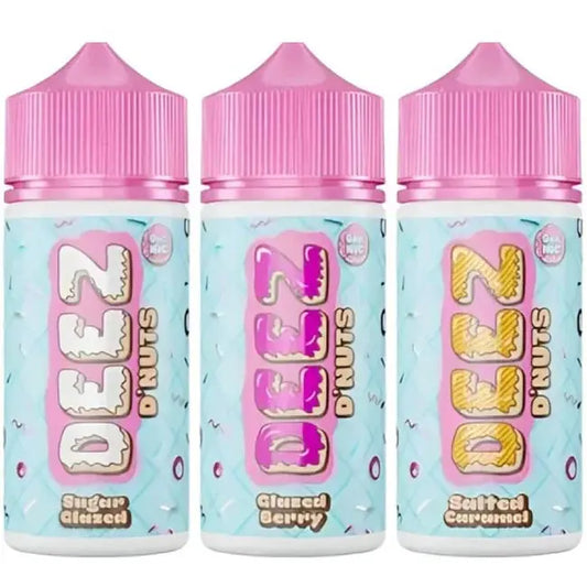 Deez D Nuts 100ml Shortfill E-Liquid - Vape wholesale supplies