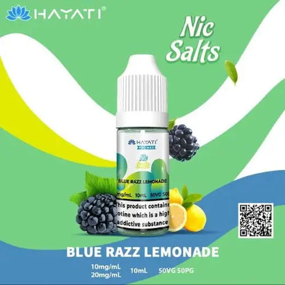 Hayati Pro Max 10ml Nic Salt E-Liquid - Pack of 10 - Vape wholesale supplies