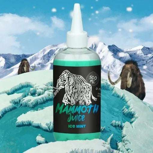 Ice Mint 500ml E-Liquid By Mammoth Juice - Vape wholesale supplies