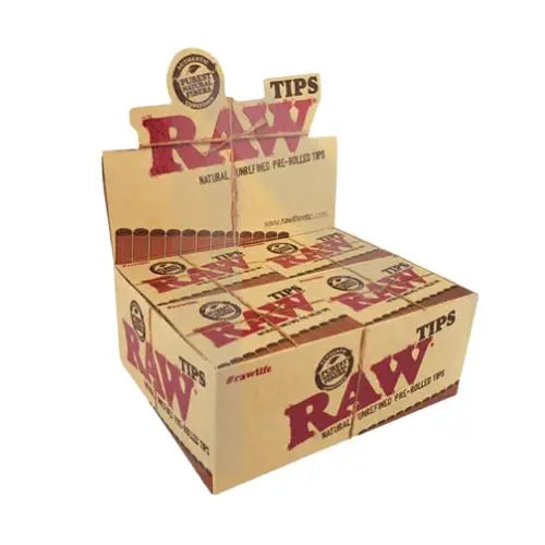 20 Raw Pre-Rolled Roach Tips In UK