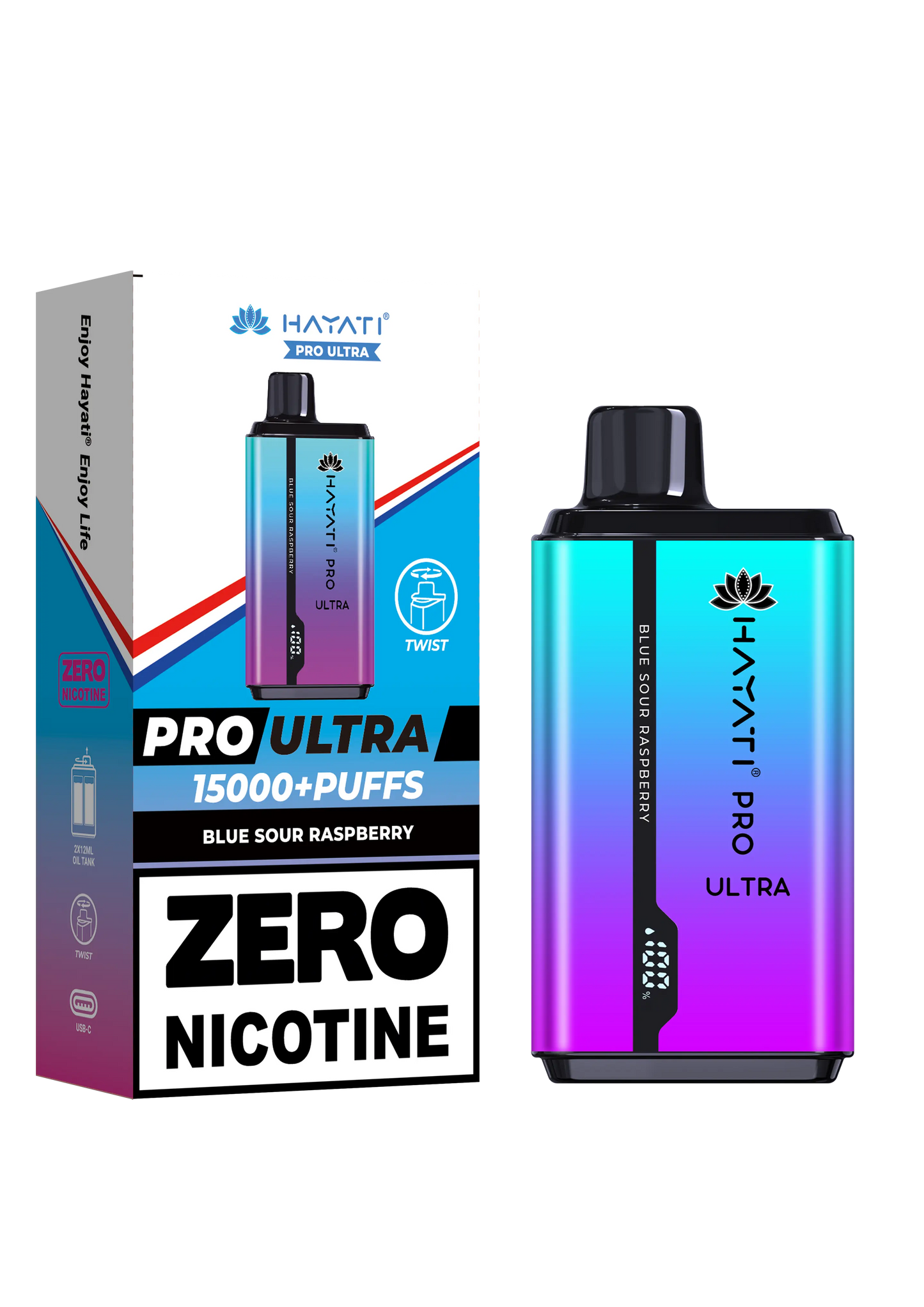 Hayati Pro Ultra 15000+ Puffs - Zero Nicotine Vape | Wholesale HayatiNot Found Vape wholesale supplies