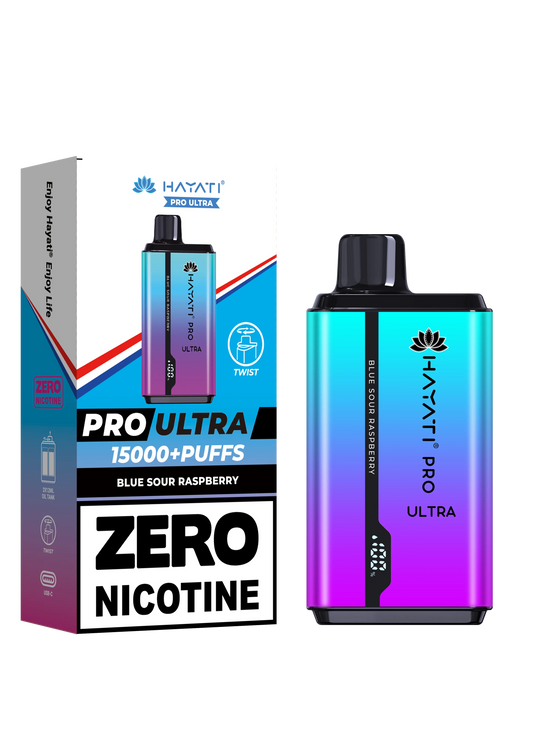 Hayati Pro Ultra 15000+ Puffs - Zero Nicotine Vape | Wholesale HayatiNot Found Vape wholesale supplies