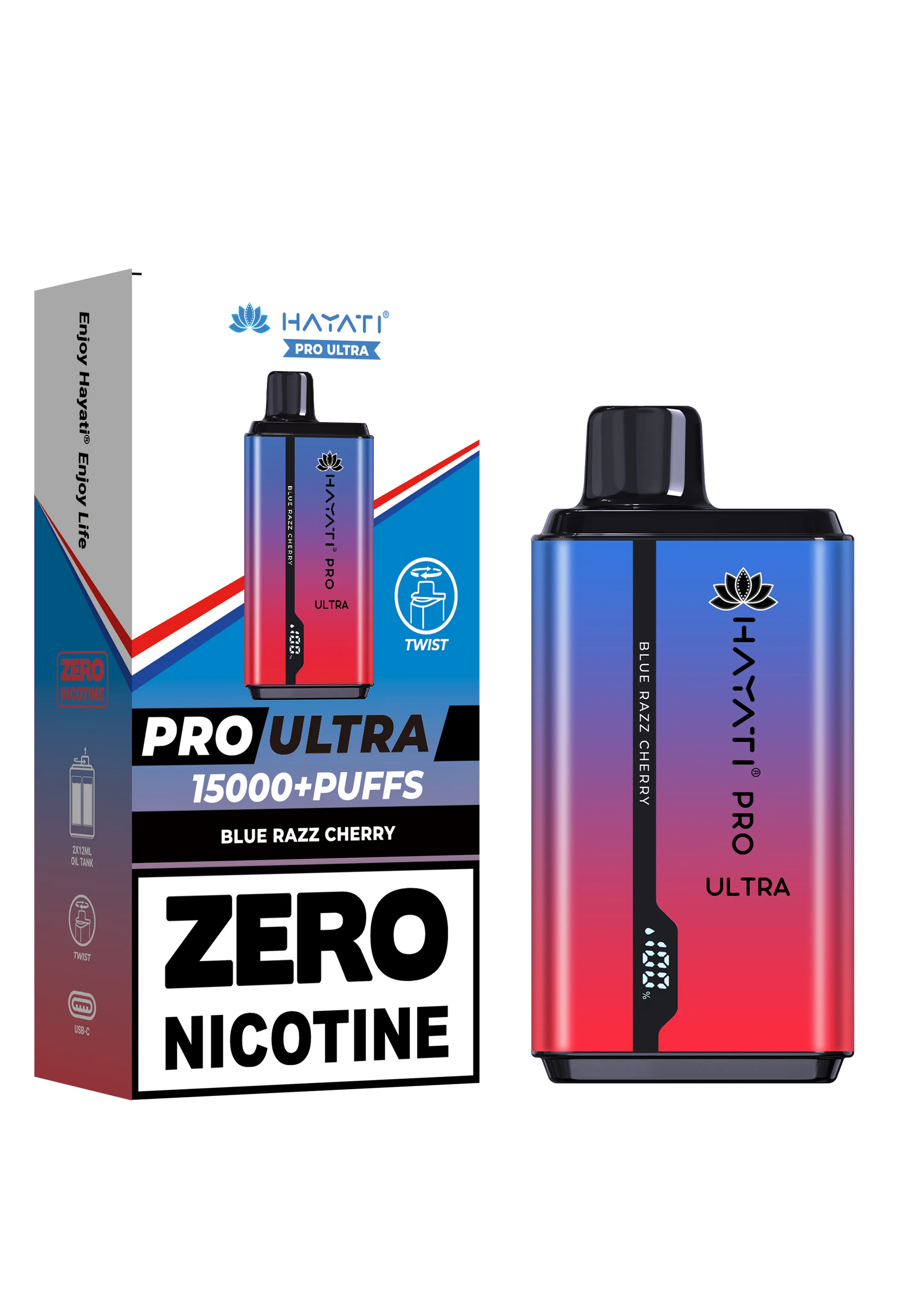 Hayati Pro Ultra 15000+ Puffs - Zero Nicotine Vape | Wholesale HayatiNot Found Vape wholesale supplies