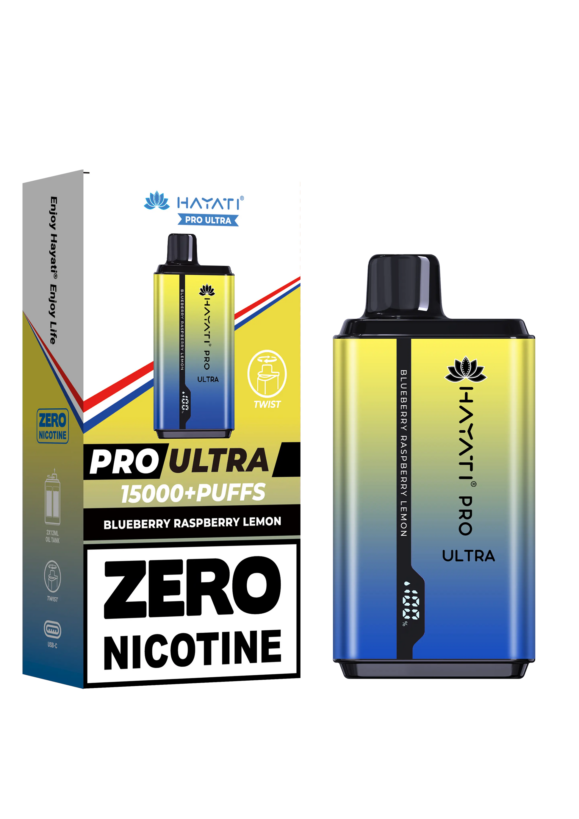 Hayati Pro Ultra 15000+ Puffs - Zero Nicotine Vape | Wholesale HayatiNot Found Vape wholesale supplies