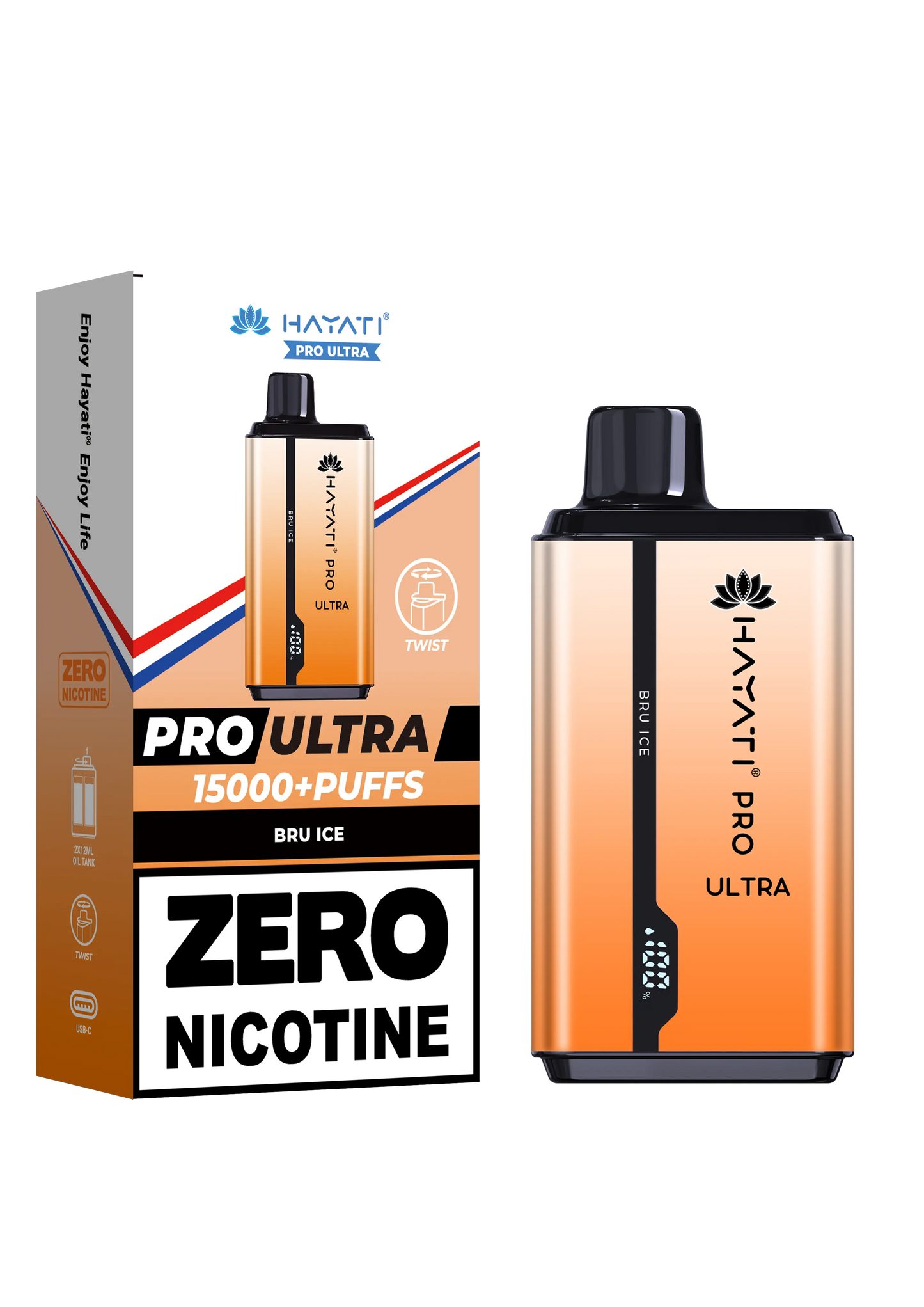 Hayati Pro Ultra 15000+ Puffs - Zero Nicotine Vape | Wholesale HayatiNot Found Vape wholesale supplies