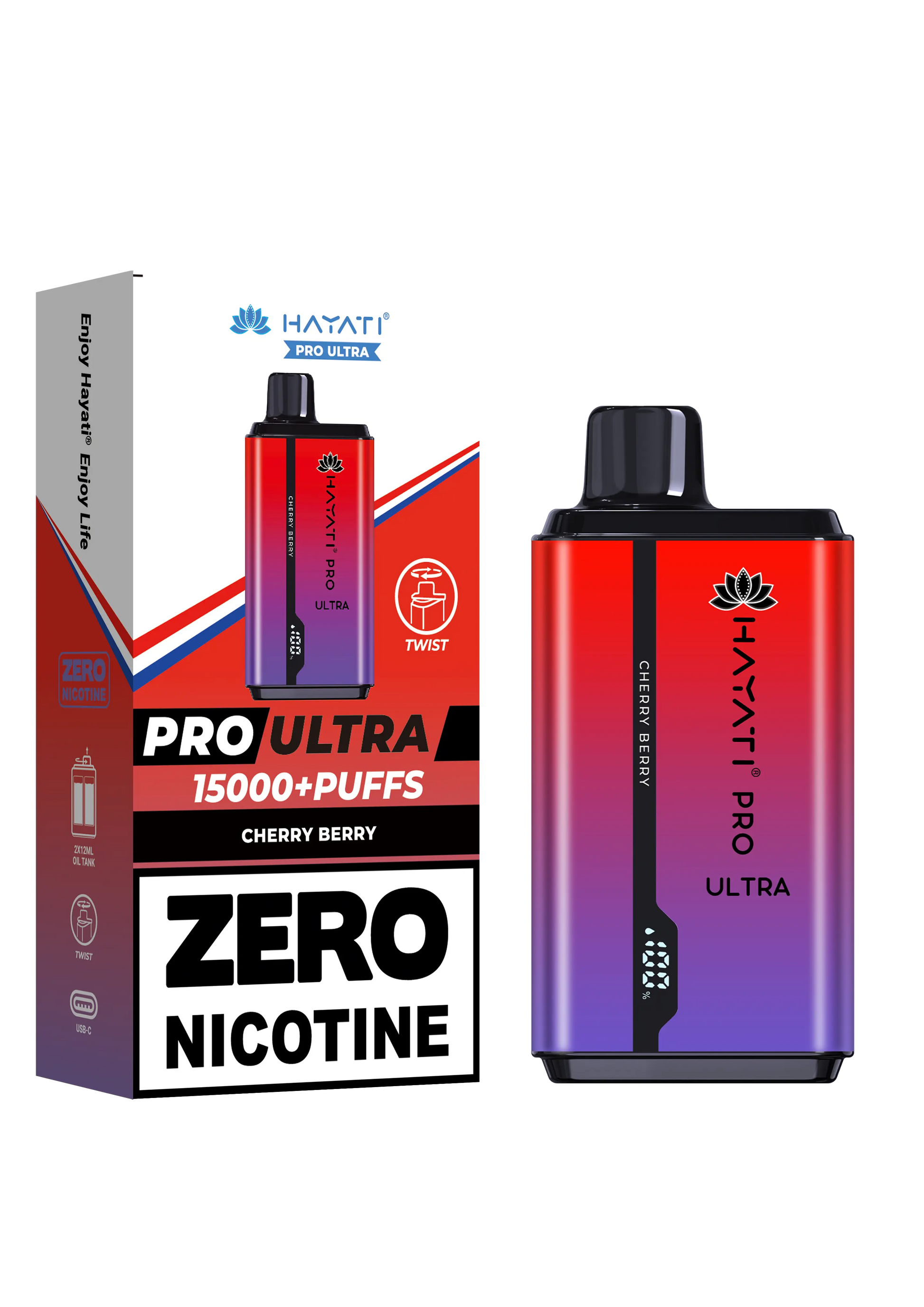 Hayati Pro Ultra 15000+ Puffs - Zero Nicotine Vape | Wholesale HayatiNot Found Vape wholesale supplies