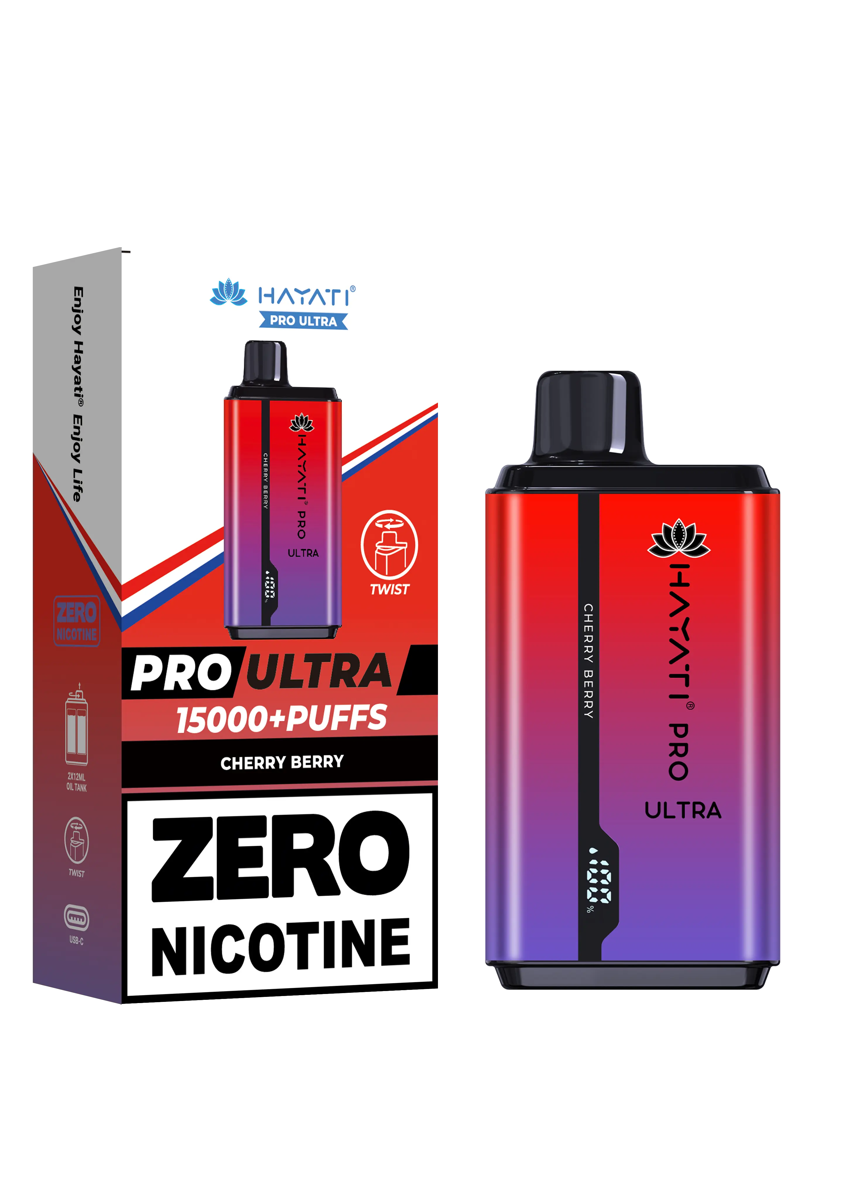 Hayati Pro Ultra 15000+ Puffs - Zero Nicotine Vape | Wholesale HayatiNot Found Vape wholesale supplies