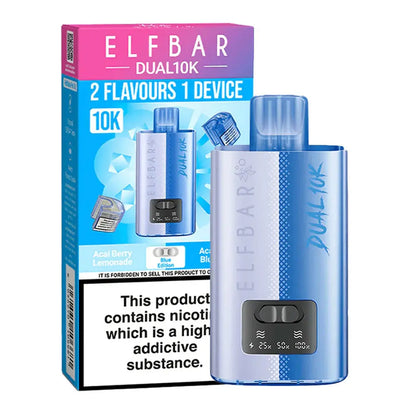 Elf Bar Dual 10K Puffs Disposable Vape (Pack of 5) - Vape wholesale supplies 