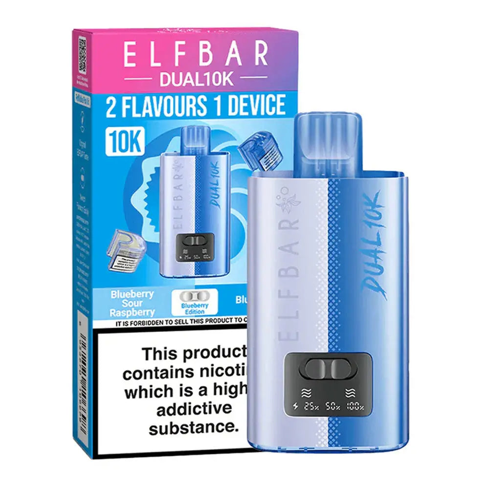 Elf Bar Dual 10K Puffs Disposable Vape (Pack of 5) - Vape wholesale supplies 