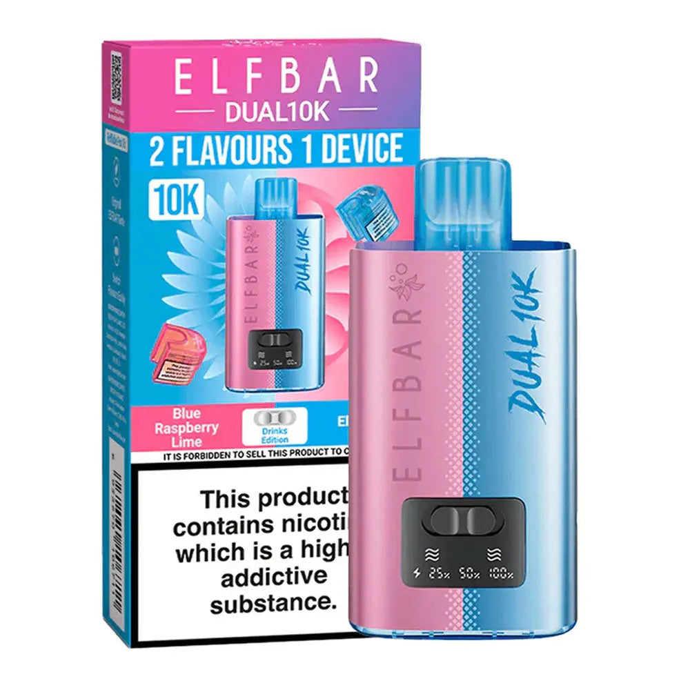 Elf Bar Dual 10K Puffs Disposable Vape (Pack of 5) - Vape wholesale supplies 