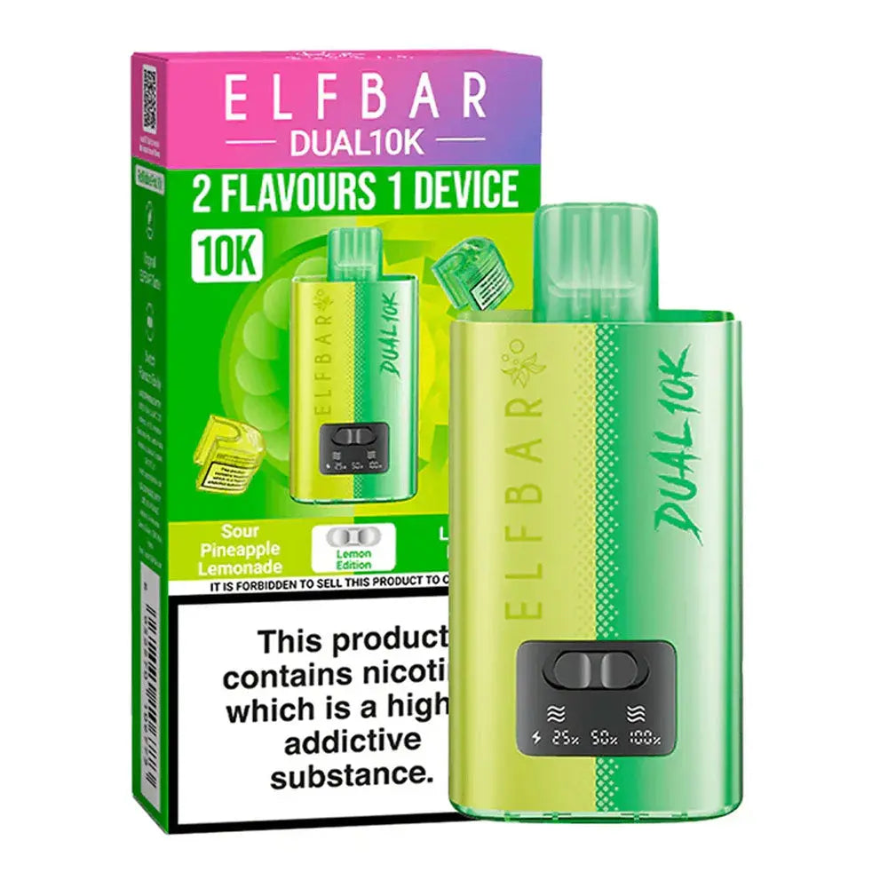 Elf Bar Dual 10K Puffs Disposable Vape (Pack of 5) - Vape wholesale supplies 