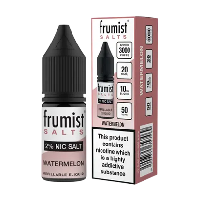 Frumist Nic Salt 10ml - Box of 10 FrumistNot Found Vape wholesale supplies