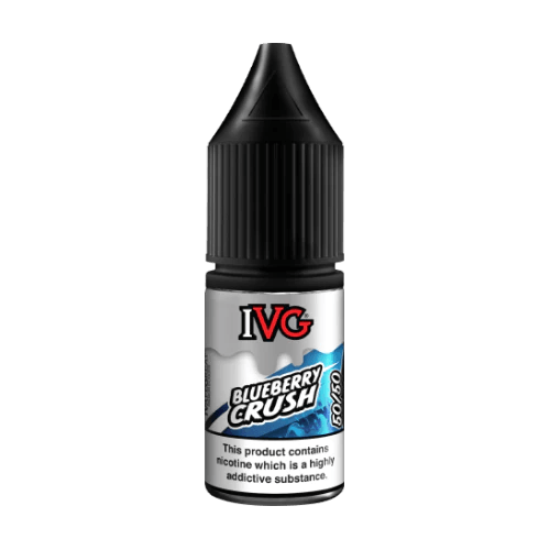 IVG - 50/50 -BLUEBERRY CRUSH - 10ML BOX OF 10 My Store