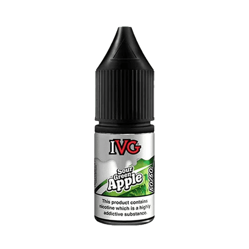 IVG - 50/5 SOUR GREEN APPLE 10ML BOX OF 10 My Store