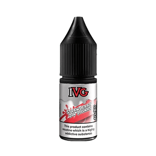 IVG - 50/5 STRAWBERRY JAM YOGHURT  10ML BOX OF 10 My Store