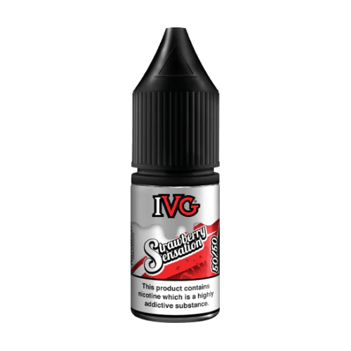 IVG - 50/5 STRAWBERRY SENSATION 10ML BOX OF 10 My Store