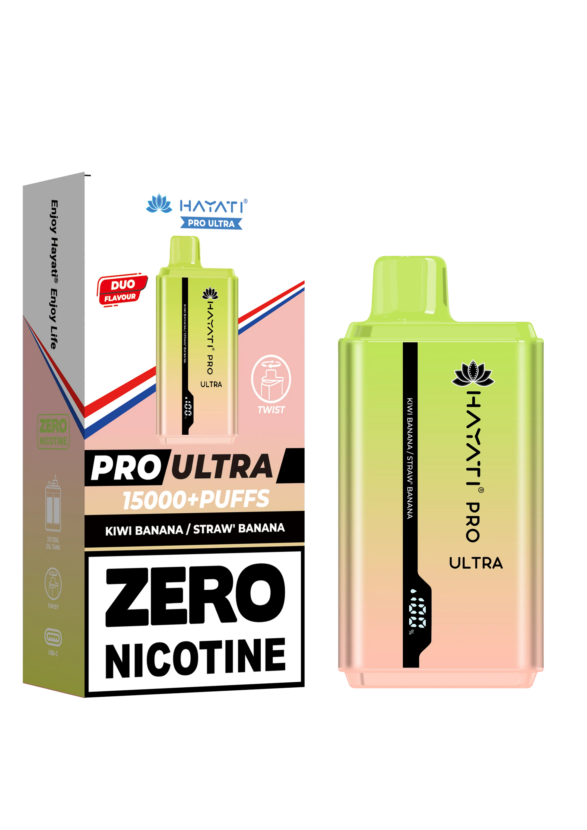 Hayati Pro Ultra 15000+ Puffs - Zero Nicotine Vape | Wholesale HayatiNot Found Vape wholesale supplies