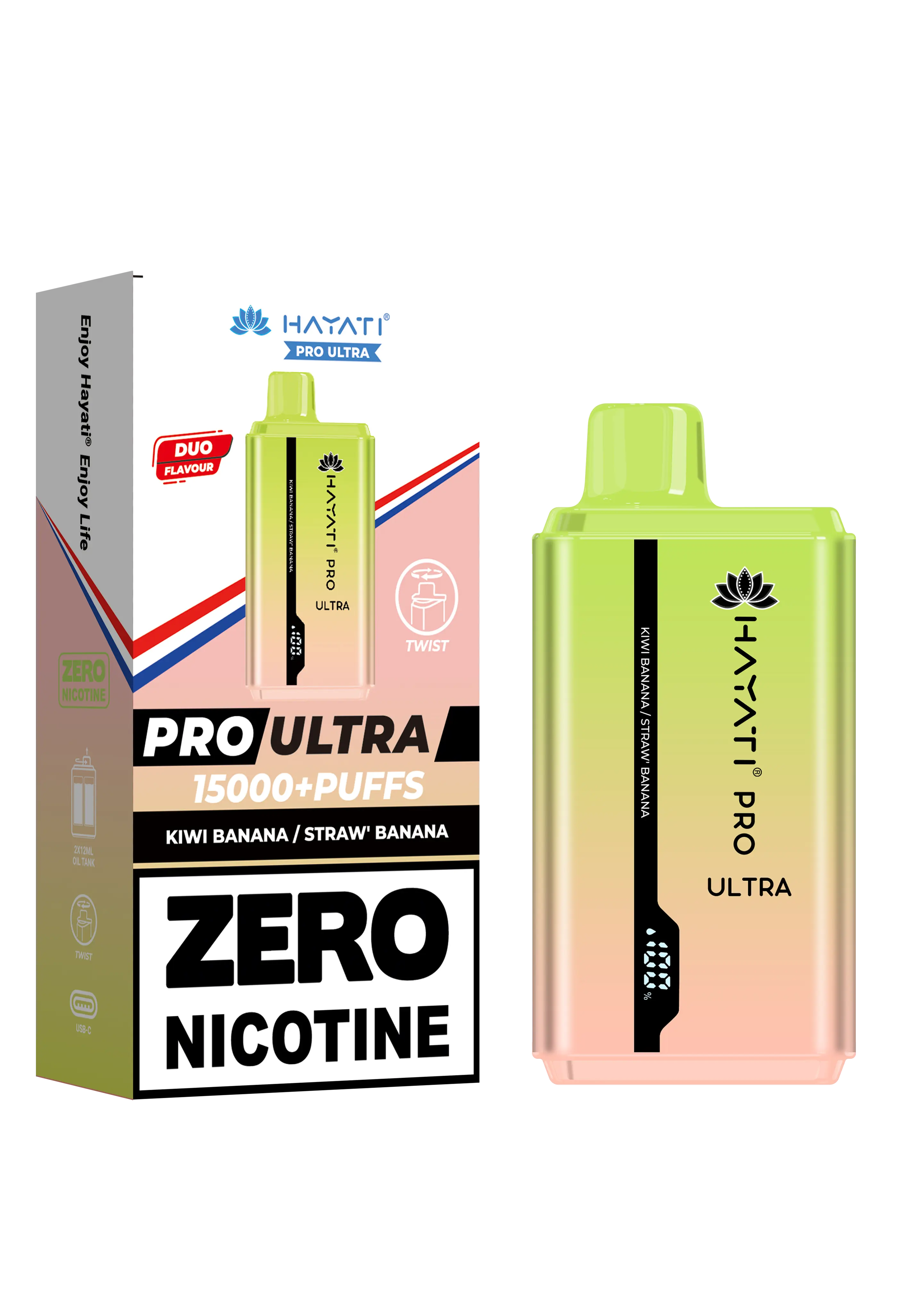 Hayati Pro Ultra 15000+ Puffs - Zero Nicotine Vape | Wholesale HayatiNot Found Vape wholesale supplies