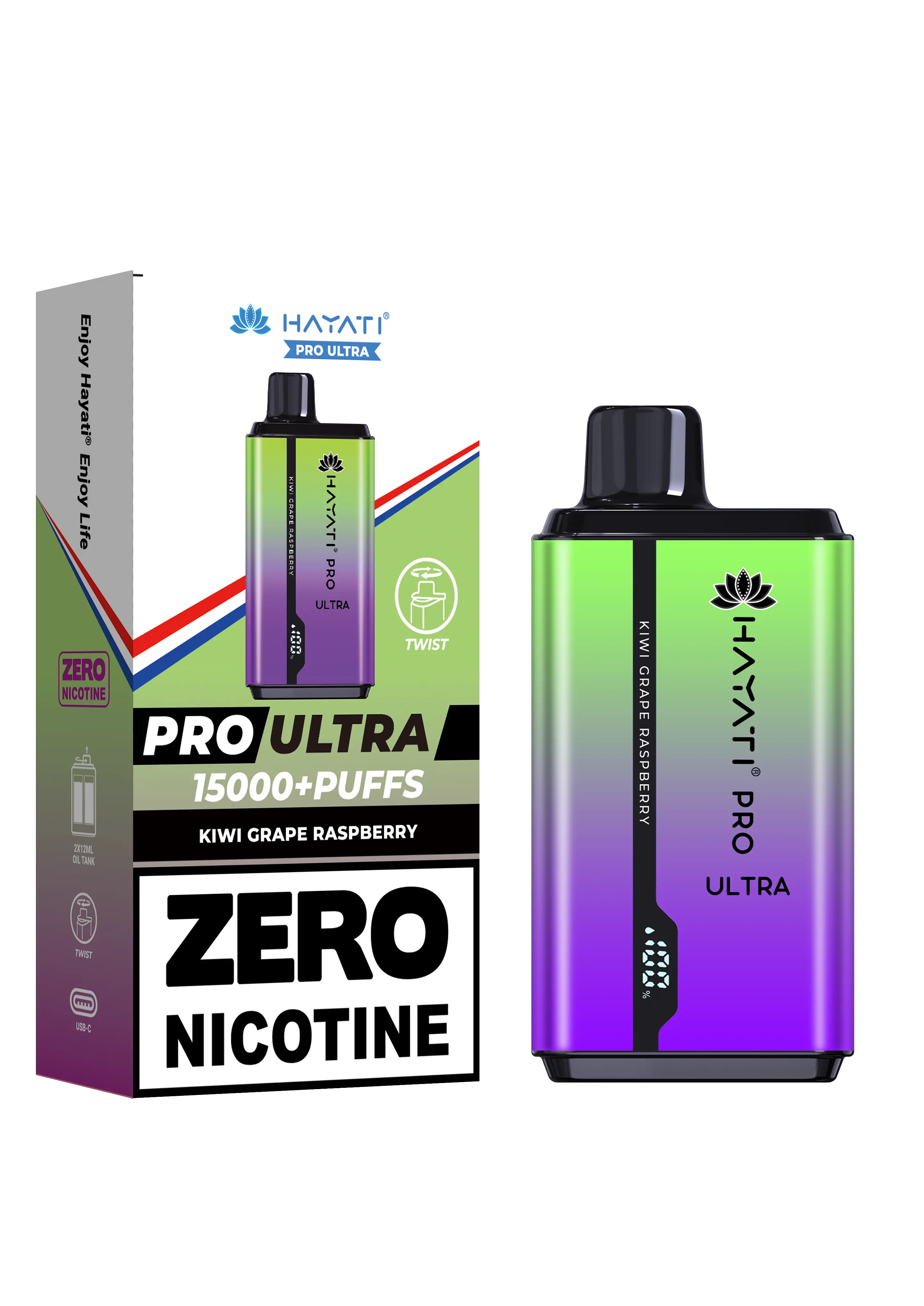 Hayati Pro Ultra 15000+ Puffs - Zero Nicotine Vape | Wholesale HayatiNot Found Vape wholesale supplies