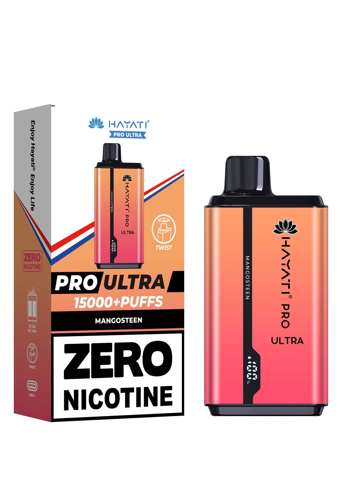 Hayati Pro Ultra 15000+ Puffs - Zero Nicotine Vape | Wholesale HayatiNot Found Vape wholesale supplies