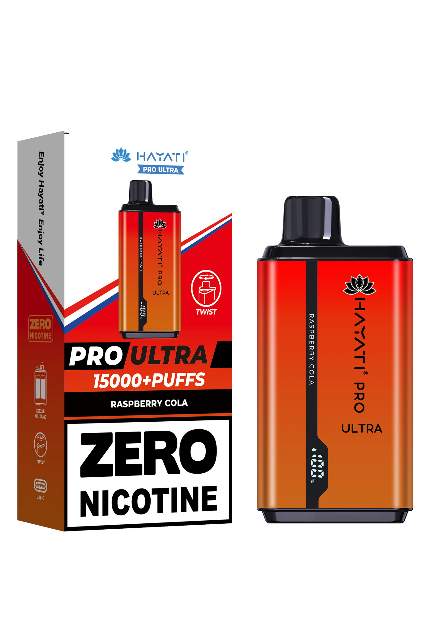 Hayati Pro Ultra 15000+ Puffs - Zero Nicotine Vape | Wholesale HayatiNot Found Vape wholesale supplies