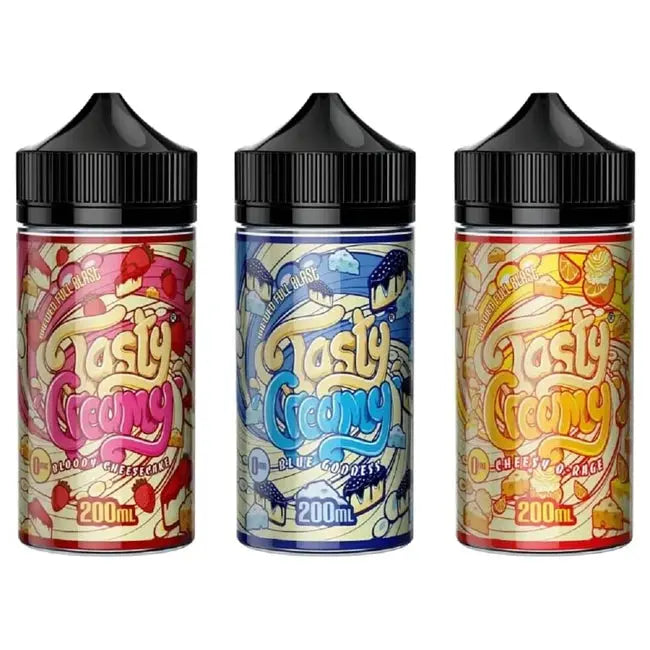 Tasty Creamy 200ml Shortfill - Vape wholesale supplies