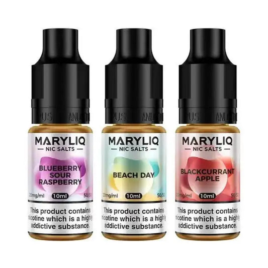 Lost Mary Maryliq Nic Salts 10ml - Box of 10 - Vape wholesale supplies 