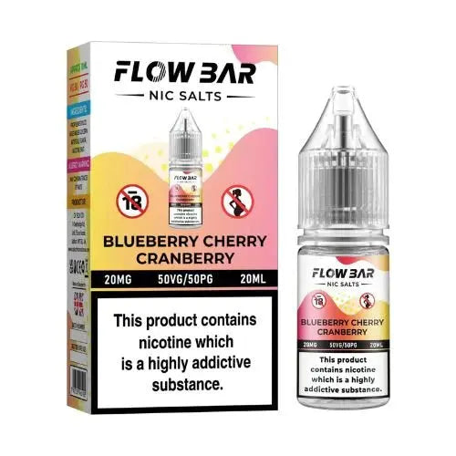 Flow Bar Nic Salts- 20ml-  Pack of 10 Flow BarNot Found Vape wholesale supplies