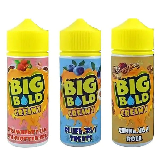 Big Bold Creamy 100ML Shortfill - Vape wholesale supplies 