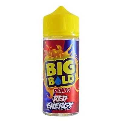 Big Bold Drinks Red Energy 100ML Shortfill - Vape wholesale supplies 