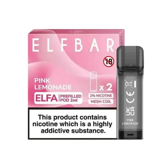 Elf Bar Elfa Pre-Filled Pods - Box of 10 - Vape wholesale supplies 