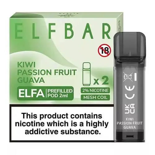 Elf Bar Elfa Pre-Filled Pods - Box of 10 - Vape wholesale supplies 