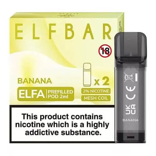 Elf Bar Elfa Pre-Filled Pods - Box of 10 - Vape wholesale supplies 