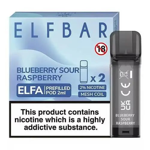 Elf Bar Elfa Pre-Filled Pods - Box of 10 - Vape wholesale supplies 