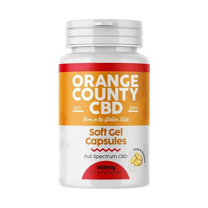 CBD Gel Capsules (30 Per Tub) Orange CountyNot Found Vape wholesale supplies