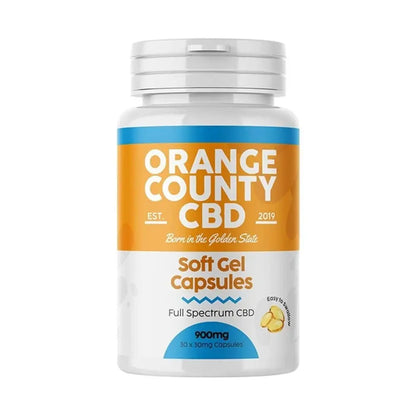 CBD Gel Capsules (30 Per Tub) Orange CountyNot Found Vape wholesale supplies