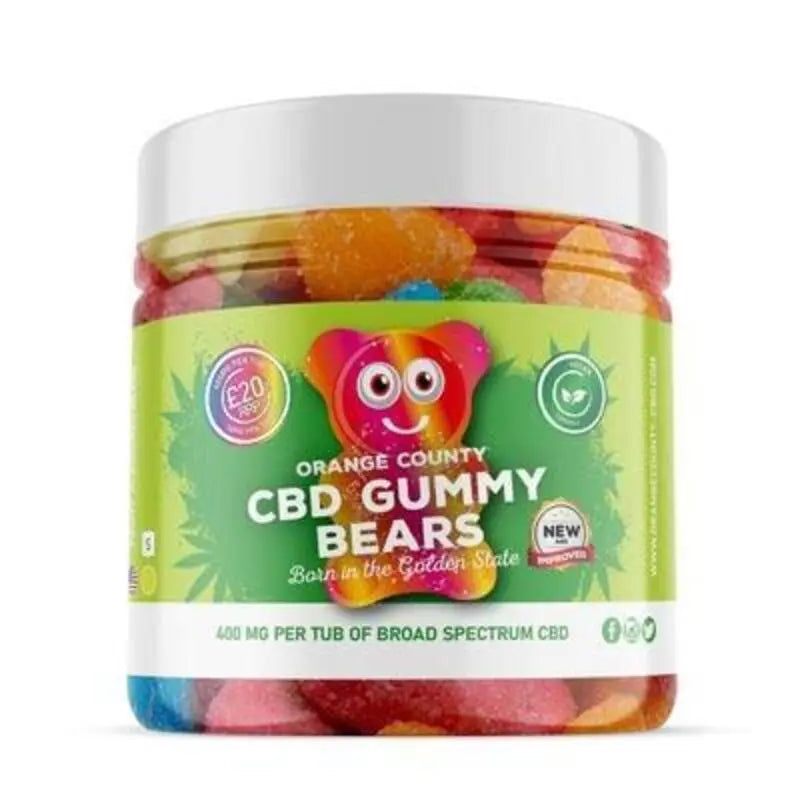 CBD Gummy Bears (Small) Orange CountyNot Found Vape wholesale supplies