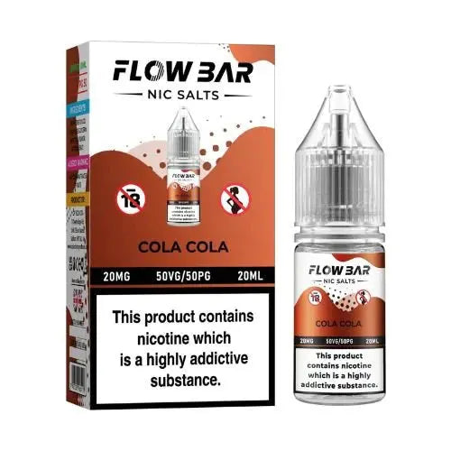 Flow Bar Nic Salts- 20ml-  Pack of 10 Flow BarNot Found Vape wholesale supplies