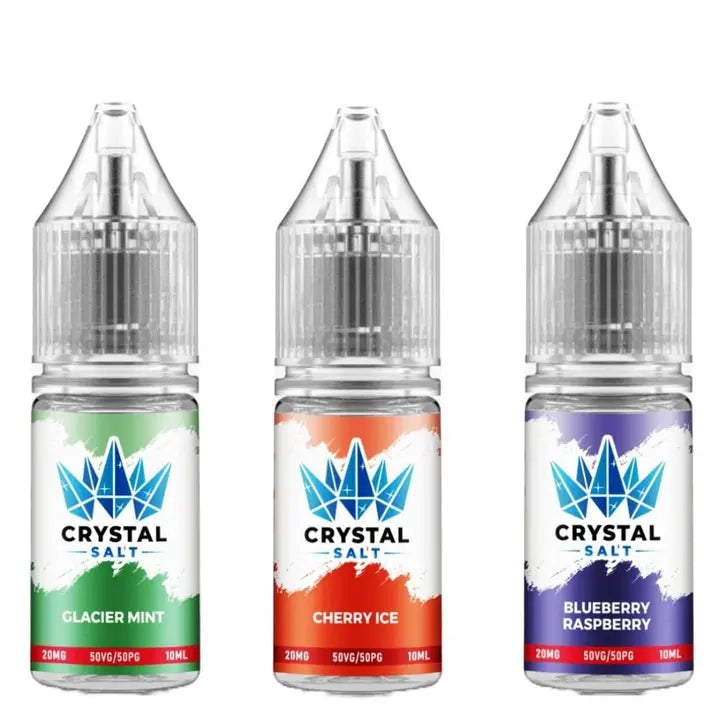 Crystal Salt 10ml Nic Salts E-Liquid - Pack of 10 - Vape wholesale supplies 