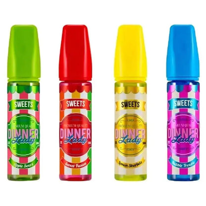 Dinner Lady Sweets 50ml Shortfill - Vape wholesale supplies