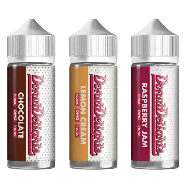 Donut Delight 100ml Shortfill E-Liquid - Vape wholesale supplies