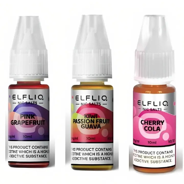 ElfLiq 10ml Nic Salt - Pack of 10 - Vape wholesale supplies 