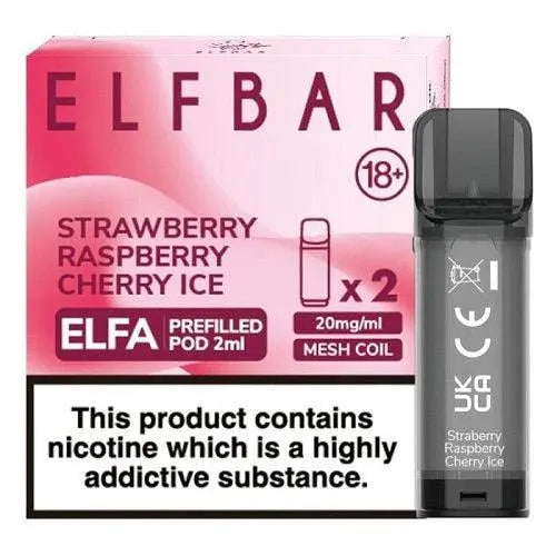 Elf Bar Elfa Pre-Filled Pods - Box of 10 - Vape wholesale supplies 