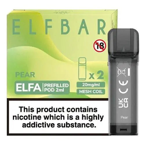 Elf Bar Elfa Pre-Filled Pods - Box of 10 - Vape wholesale supplies 