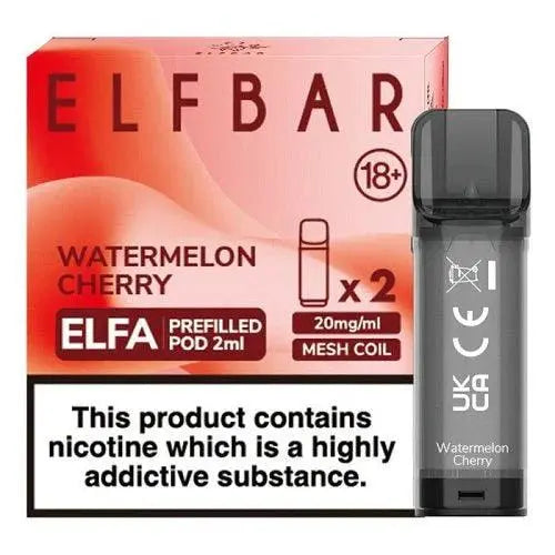 Elf Bar Elfa Pre-Filled Pods - Box of 10 - Vape wholesale supplies 