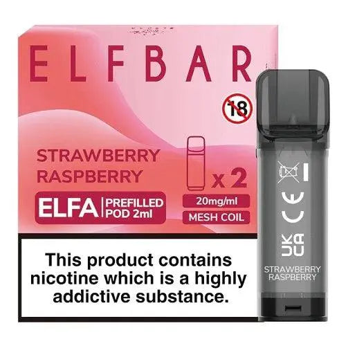 Elf Bar Elfa Pre-Filled Pods - Box of 10 - Vape wholesale supplies 