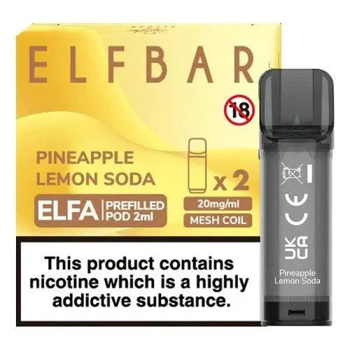 Elf Bar Elfa Pre-Filled Pods - Box of 10 - Vape wholesale supplies 