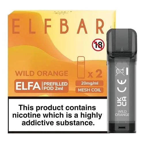 Elf Bar Elfa Pre-Filled Pods - Box of 10 - Vape wholesale supplies 