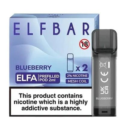 Elf Bar Elfa Pre-Filled Pods - Box of 10 - Vape wholesale supplies 